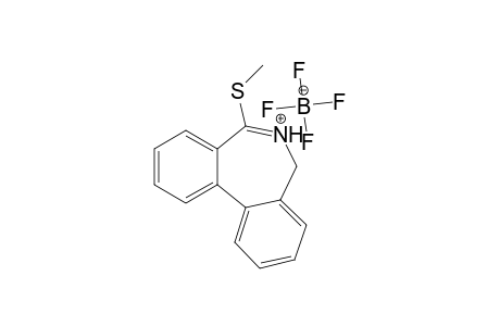 7-Methylthio-5H-dibenz[c,e]azepinium tetrafluoroborate