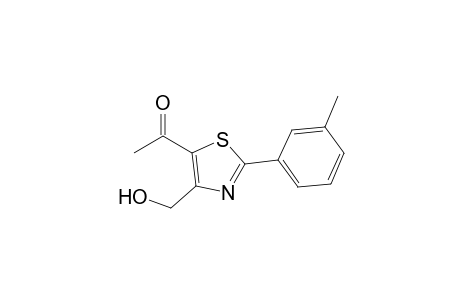 Ethanone, 1-[4-(hydroxymethyl)-2-(3-methylphenyl)-5-thiazolyl]-