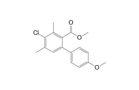Methyl 4-chloro-4'-methoxy-3,5-dimethylbiphenyl-2-carboxylate