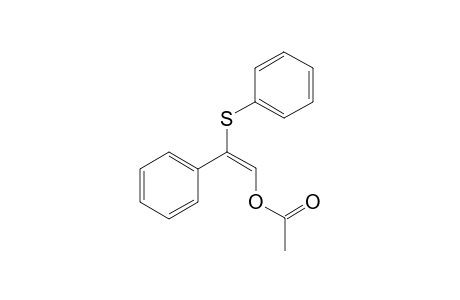 (E)- and (Z)-.alpha.-acetoxy-.beta.-phenylthiostyrene
