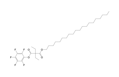 Diethylmalonic acid, eicosyl pentafluorophenyl ester