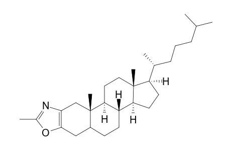 Cholest-2-eno[2,3-d]oxazole, 2'-methyl-