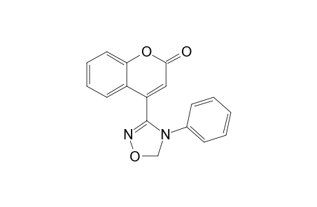 4,5-Dihydro-4-phenyl-3-(2-oxo-2H-[1]benzopyran-4-yl)-1,2-4-oxadiazole