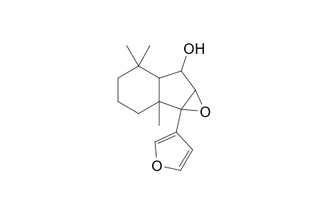 3-(3'-Furyl)-2,3-epoxy-3a,7,7-trimethyl-3,4,5,6,7,7a-hexahydroinden-1-ol