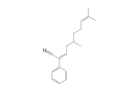 Z-2-Phenyl-3-[(2,6-dimethyl)hept-5-enyl]acrylonitrile