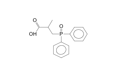 2-METHYL-3-DIPHENYLPHOSPHINYLPROPANOIC ACID