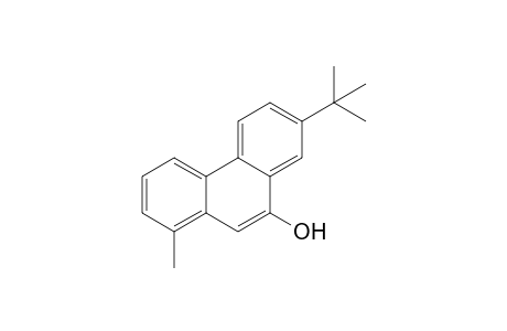 7-(t-Butyl)-1-methyl-9-phenanthrol
