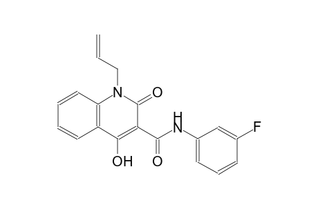 1-allyl-N-(3-fluorophenyl)-4-hydroxy-2-oxo-1,2-dihydro-3-quinolinecarboxamide
