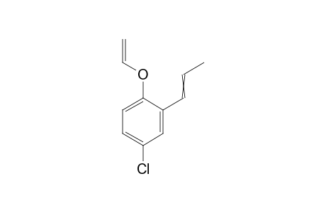 4-Chloro-2-(1-propenyl)-1-vinyloxybenzene