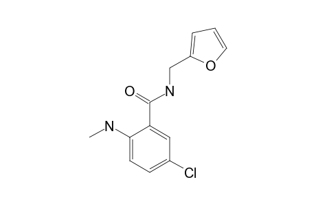 5-CHLORO-N-FURFURYL-2-(METHYLAMINO)BENZAMIDE