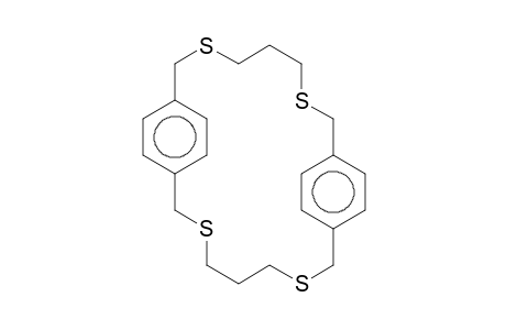 3,7,14,18-Tetrathiatricyclo[18.2.2.2(9,12)]hexacosa-9,11,20,22,23,25-hexaene