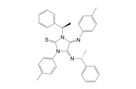1-[(R)-1-phenylethyl]-4-[(R)-1-phenylethylimino]-3-(p-tolyl)-5-(p-tolylimino)-imidazolidine-2-thione