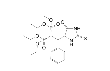 5-{alpha.-[bis(Ethoxyphosphonato)methyl}benzyl}-4-oxo-(1,3)-(tetrahydro)diazole-2-thione