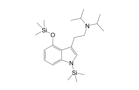N,N-Di-iso-propyl-4-hydroxytryptamine 2TMS