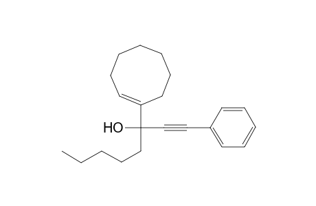 3-[(1E)-1-cyclooctenyl]-1-phenyl-1-octyn-3-ol