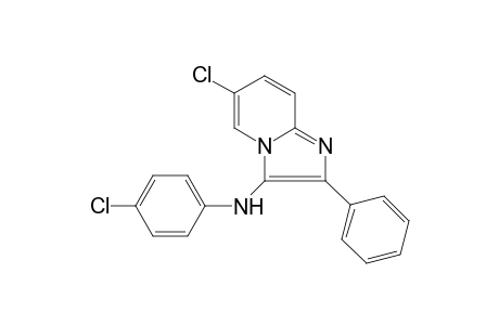 6-Chloro-N-(4-chlorophenyl)-2-phenylimidazo[1,2-a]pyridin-3-amine