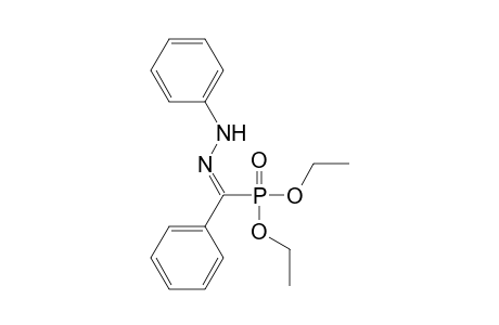N-[.alpha.-(O,O-Diethylphosphonato)benzylidene]-N'-phenylhydrazone