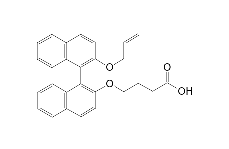 (aR/S)-(2'-allyloxy-1,1'-binaphth-2-oxy)butanoic acid