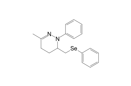 3-Methyl-1-phenyl-6-[(phenylseleno)methyl]-1,4,5,6-tetrahydropyridazine