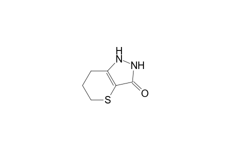 2,5,6,7-tetrahydro-1H-thiopyrano[3,2-c]pyrazol-3-one