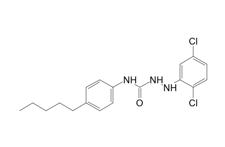 1-(2,5-dichlorophenyl)-4-(p-pentylphenyl)semicarbazide