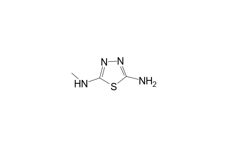2-Amino-5-methylamino-1,3,4-thiadiazole