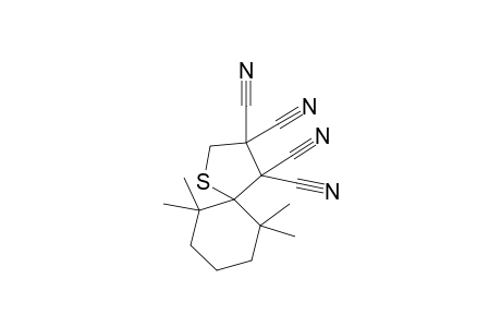 6,6,10,10-Tetramethyl-1-thiaspiro[4.5]decane-3,3,4,4-tetracarbonitrile