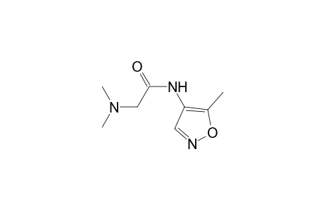 Acetamide, 2-(dimethylamino)-N-(5-methyl-4-isoxazolyl)-