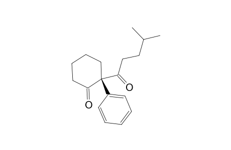 (R)-2-(4-Methyl-pentanoyl)-2-phenyl-cyclohexanone