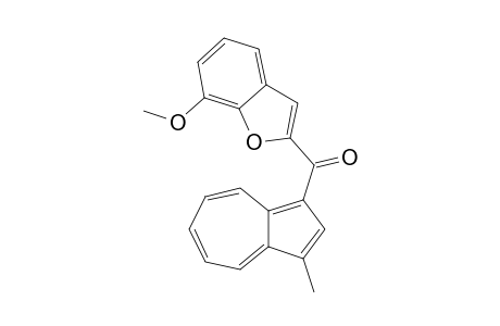 1-[7'-Methoxybenzofuran-2'-carbonyl]-3-methylazulene
