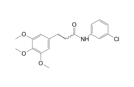 3'-chloro-3,4,5-trimethoxycinnamanilide