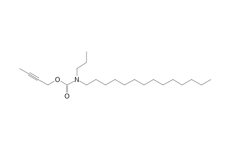 Carbonic acid, monoamide, N-propyl-N-tetradecyl-, but-2-yn-1-yl ester