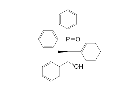 Benzenemethanol, .alpha.-[1-(1-cyclohexen-1-yl)-1-(diphenylphosphinyl)ethyl]-, (R*,R*)-