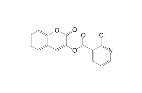 2-Chloronicotinic acid, 2-oxo-2H-chromen-3-yl ester