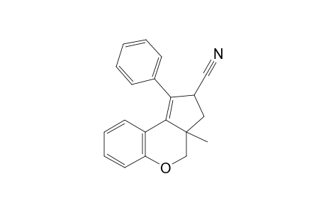 3a-Methyl-1-phenyl-2,3,3a,4-tetrahydrocyclopenta[c]chromene-2-carbonitrile