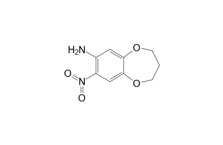 (7-nitro-3,4-dihydro-2H-1,5-benzodioxepin-8-yl)amine