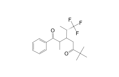 3-(1,1,1-TRIFLUOROPROP-2-YL)-2,6,6-TRIMETHYL-1-PHENYLHEPTANE-1,5-DIONE;MAJOR-ISOMER