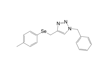 1-Benzyl-4-[(4-tolylselanyl)methyl]-1H-1,2,3-triazole