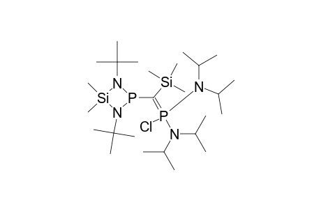 [chloro-[(1,3-ditert-butyl-4,4-dimethyl-1,3,2,4-diazaphosphasiletidin-2-yl)-trimethylsilyl-methylene]-(diisopropylamino)phosphoranyl]-diisopropyl-amine