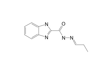 N-PROPYLIDEN-BENZIMIDAZOL-2-CARBONSAEUREHYDRAZIDE