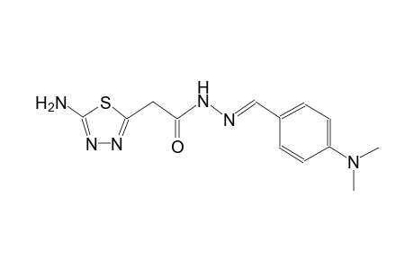 1,3,4-thiadiazole-2-acetic acid, 5-amino-, 2-[(E)-[4-(dimethylamino)phenyl]methylidene]hydrazide