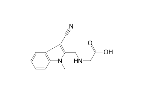 ([(3-Cyano-1-methyl-1H-indol-2-yl)methyl]amino)acetic acid