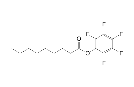 Nonanoic acid, pentafluorophenyl ester