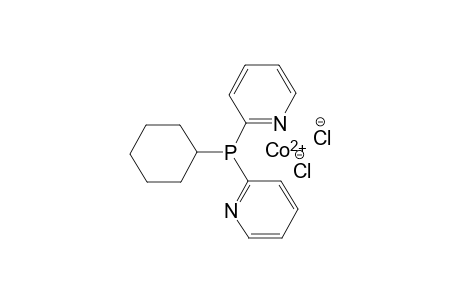 Cobalt(II) cyclohexyl-bis(2-pyridyl)phosphane dichloride