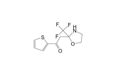 1-(2-thienyl)-2-[2-(trifluoromethyl)-1,3-oxazolidin-2-yl]ethanone