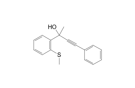 2-(2-(Methylthio)phenyl)-4-phenylbut-3-yn-2-ol
