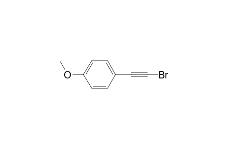 1-(2-bromoethynyl)-4-methoxybenzene