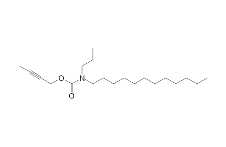 Carbonic acid, monoamide, N-propyl-N-dodecyl-, but-2-yn-1-yl ester