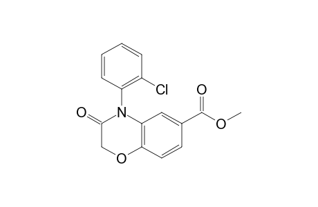 Methyl 4-(2-Chlorophenyl)-3-oxo-3,4-dihydro-2H-1,4-benzoxazine-6-carboxylate