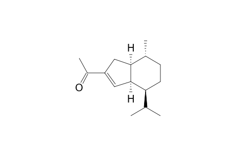 8-Acetyl-2-methyl-5-isopropylbicyclo[4.3.0]non-7-ene